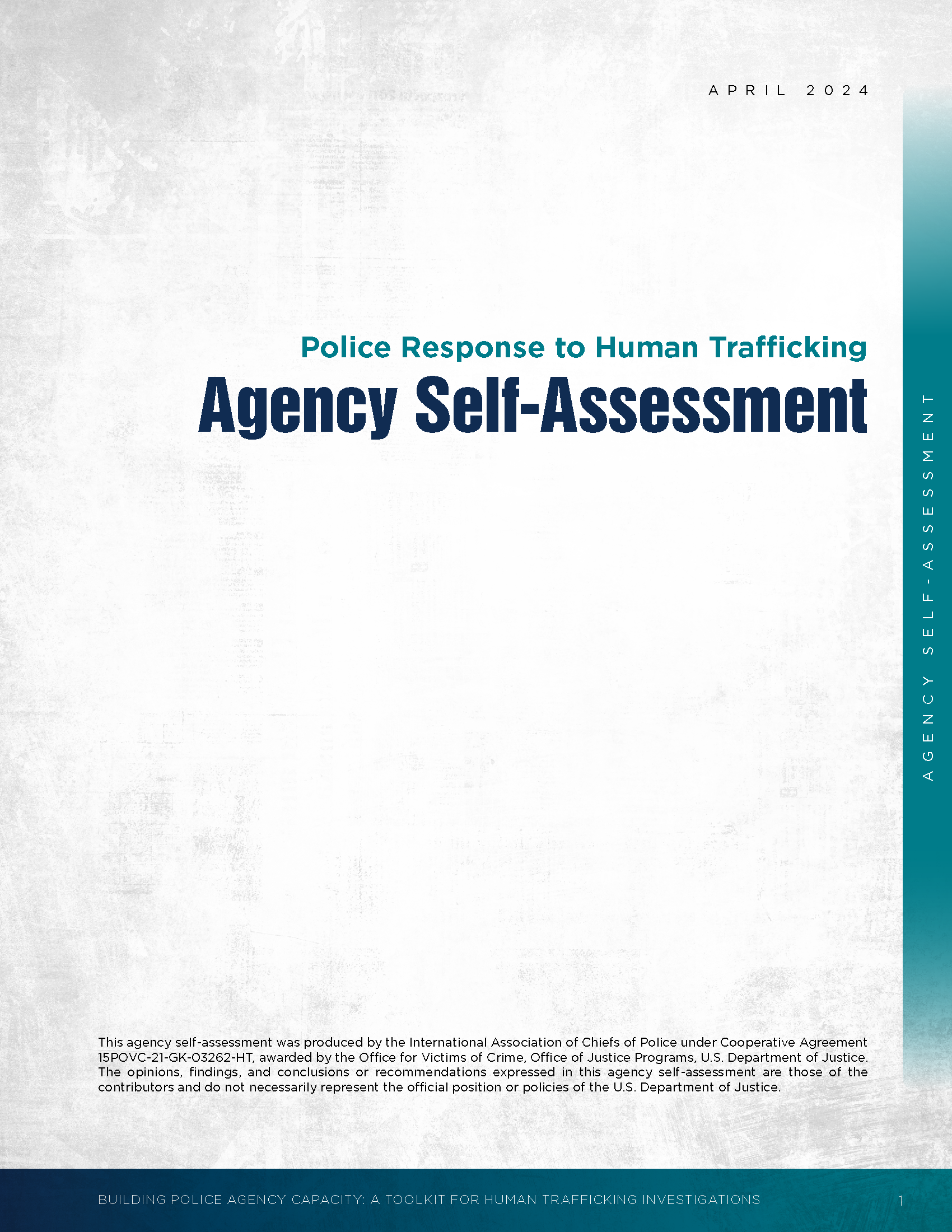 Self-Assessment Cover Page